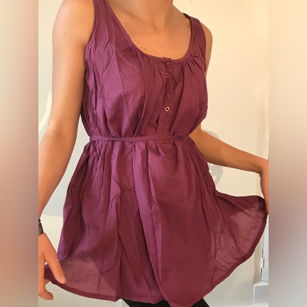 Zara purple blouse